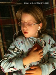 Falling asleep to Pandora radio